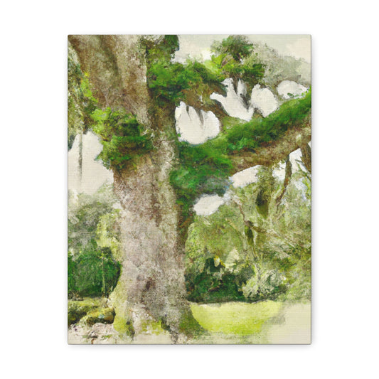 Rural Splendor Moss - Canvas