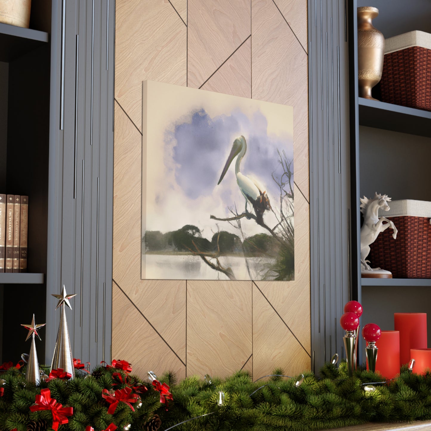 "Aquatic Pelican Dream" - Canvas