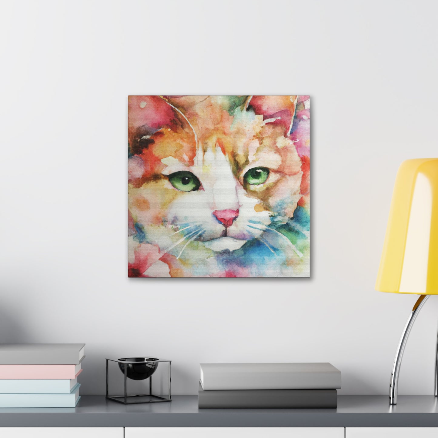 Cat Florabundance. - Canvas