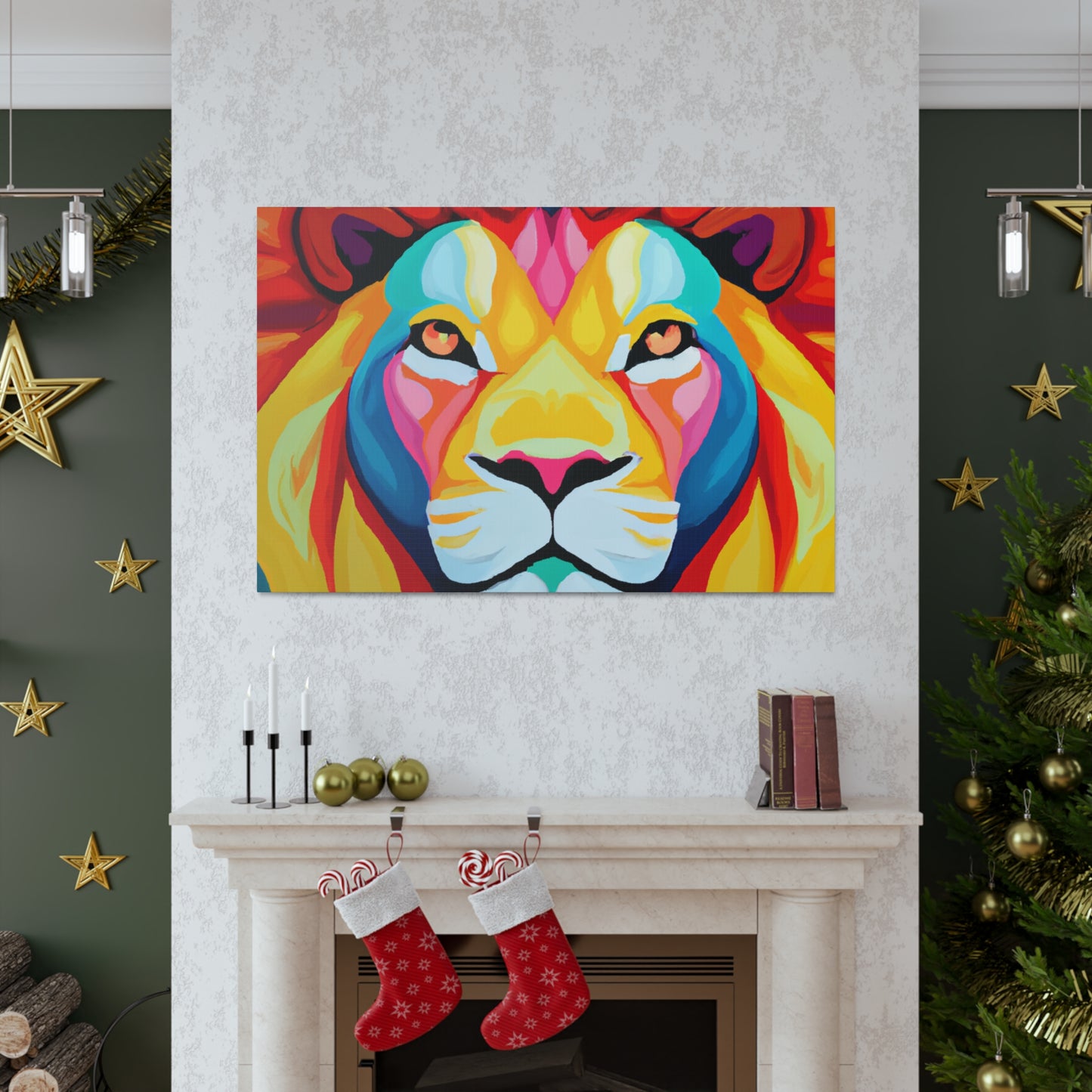 Mane Mosaic - Canvas