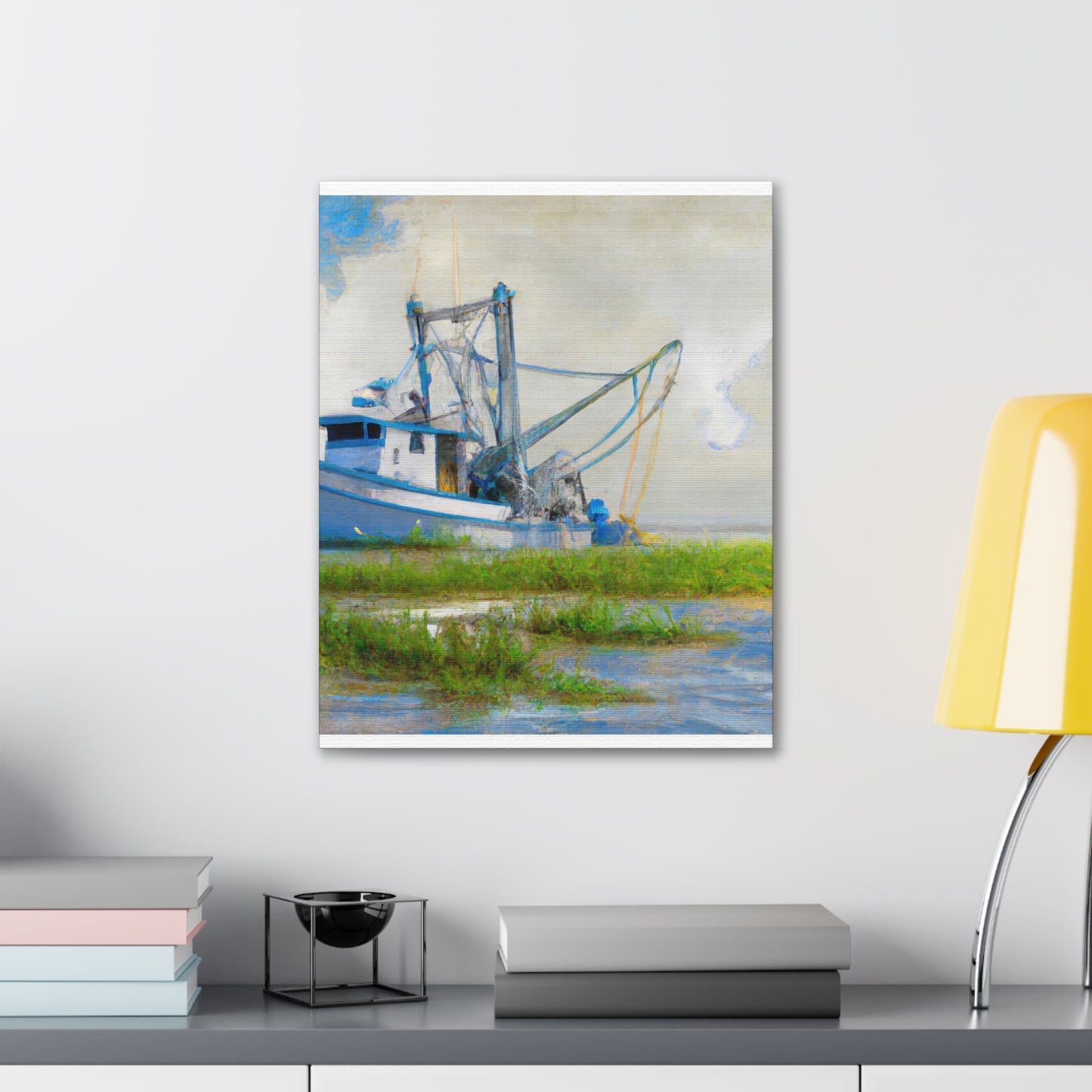 Marshy Seafarer Dream. - Canvas