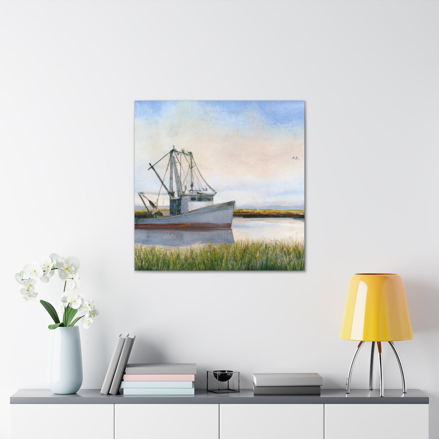 Skylit Shrimpings. - Canvas