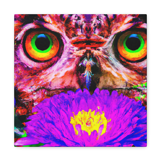 Owl's Oasis - Canvas