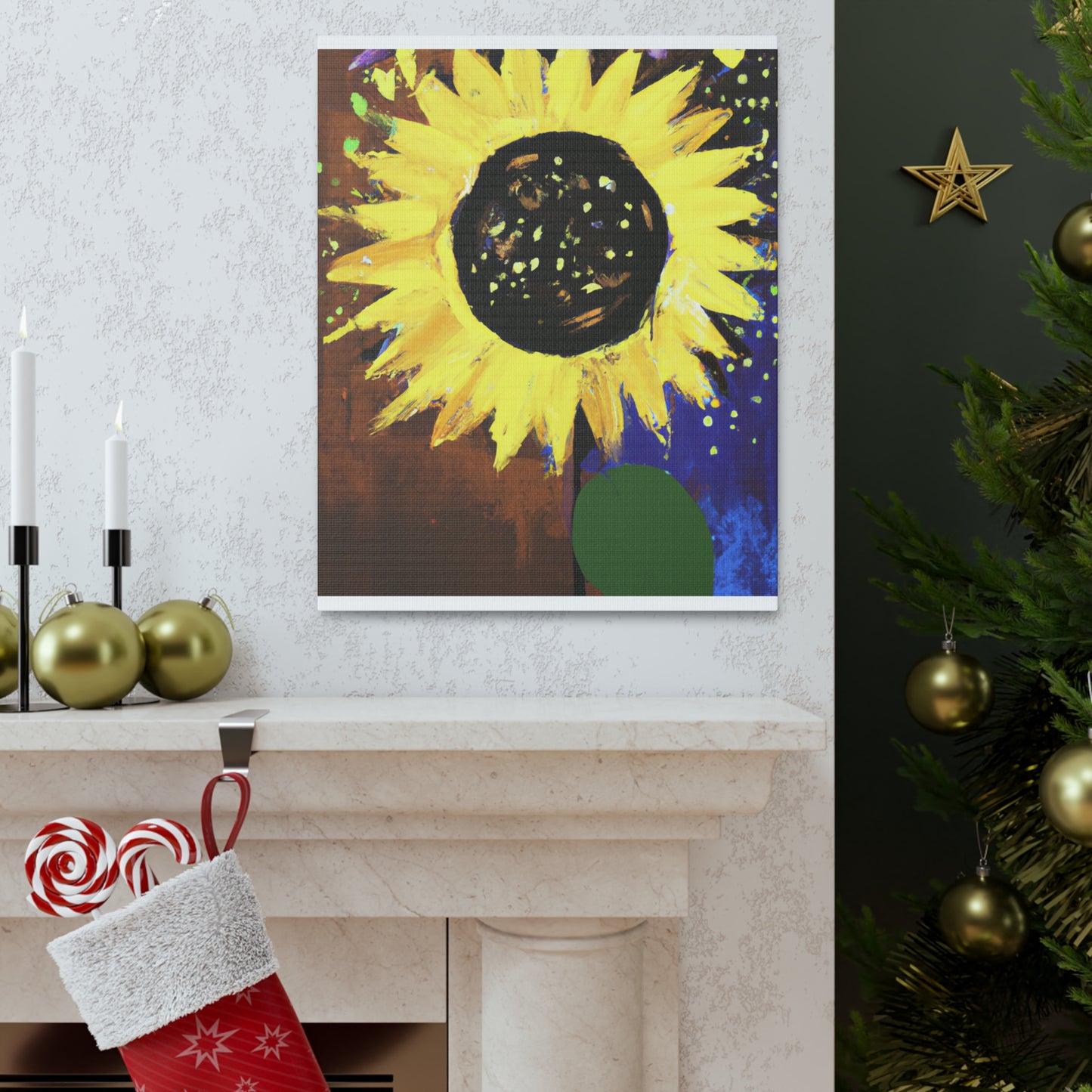 Sunflower Gloaming Dream. - Canvas