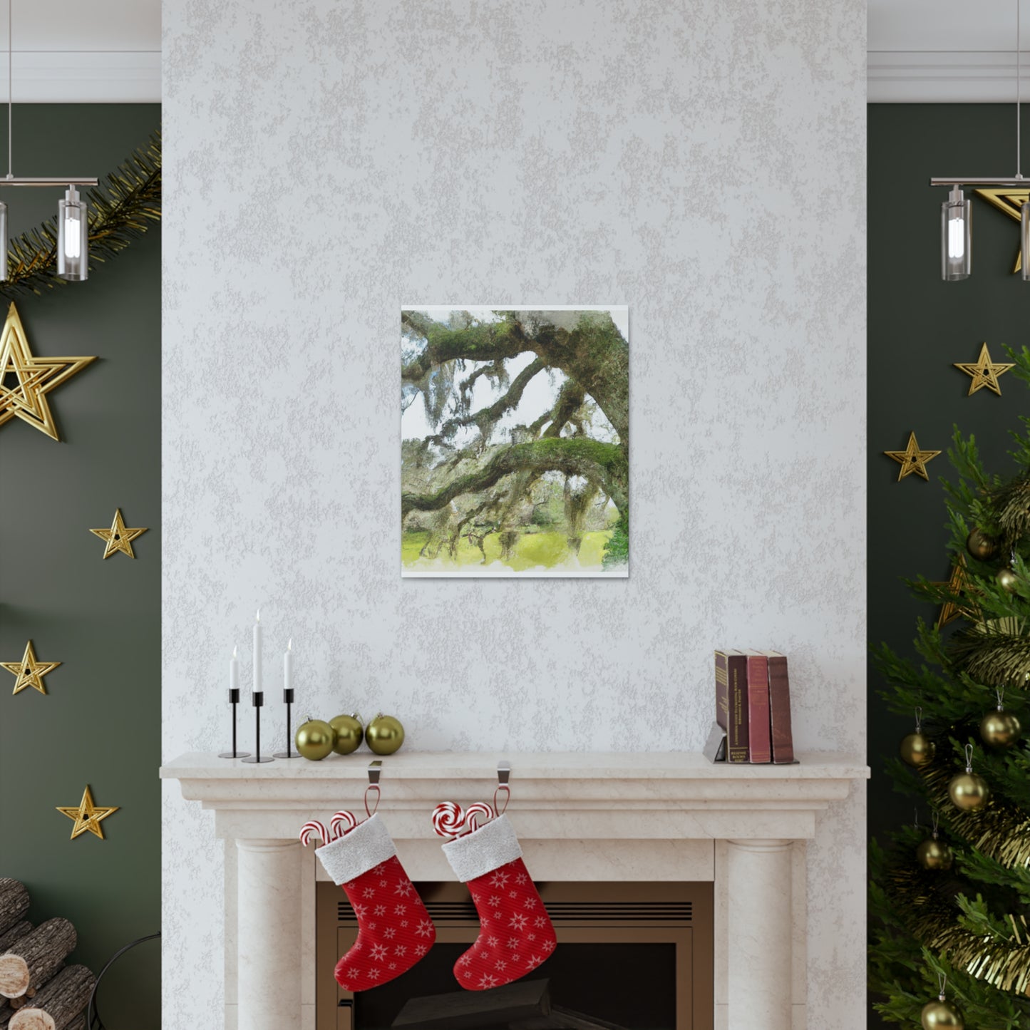 Live Oak Dreaming. - Canvas