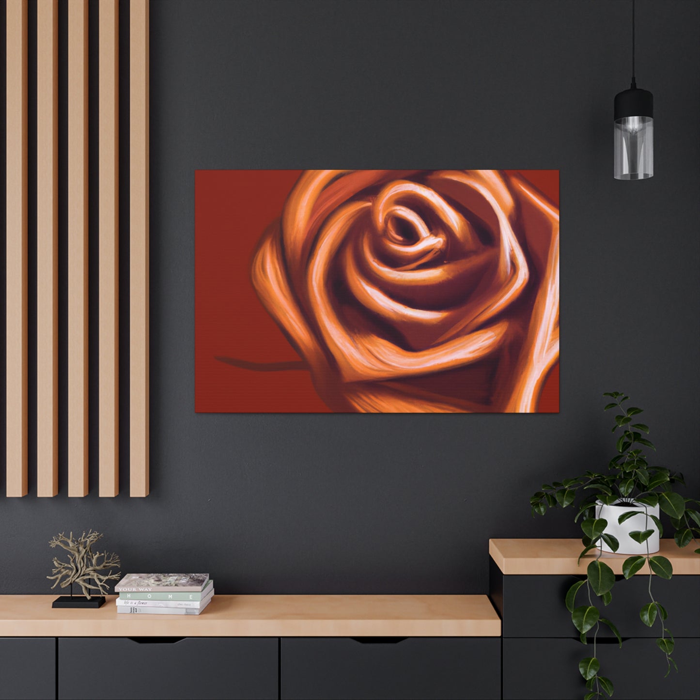 Rose Petal Bliss - Canvas