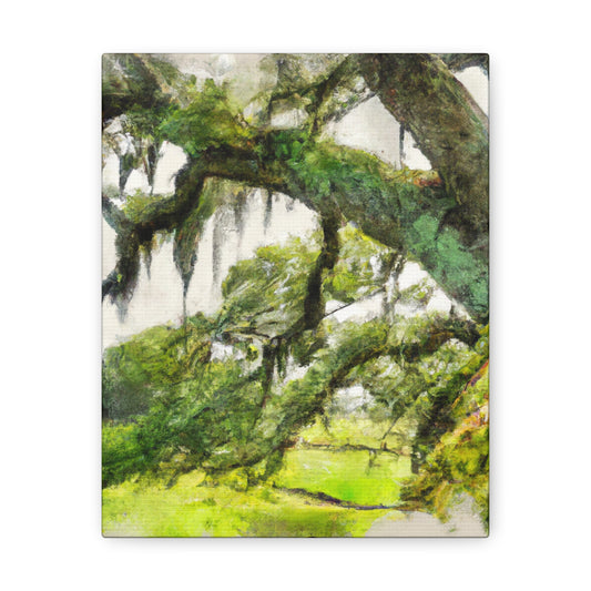 Windy Moss Lullaby - Canvas