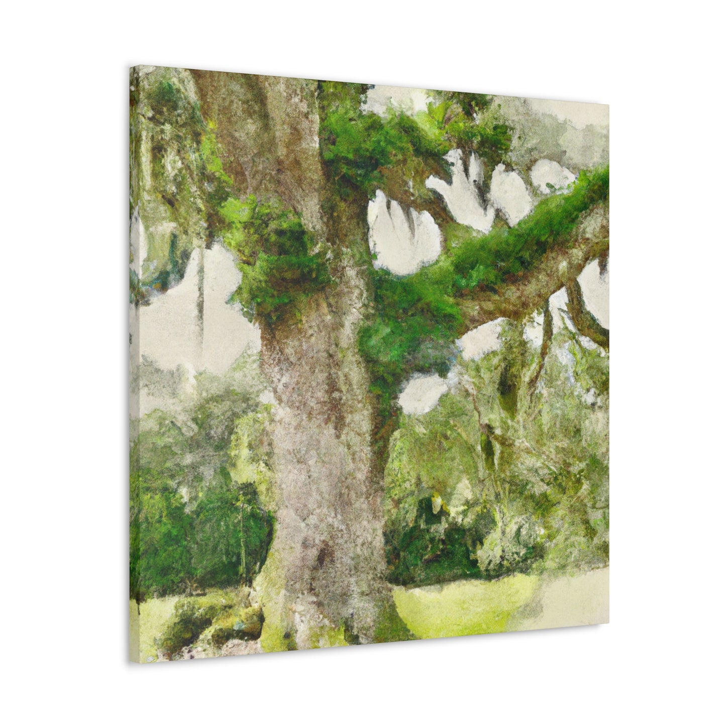 Rural Splendor Moss - Canvas
