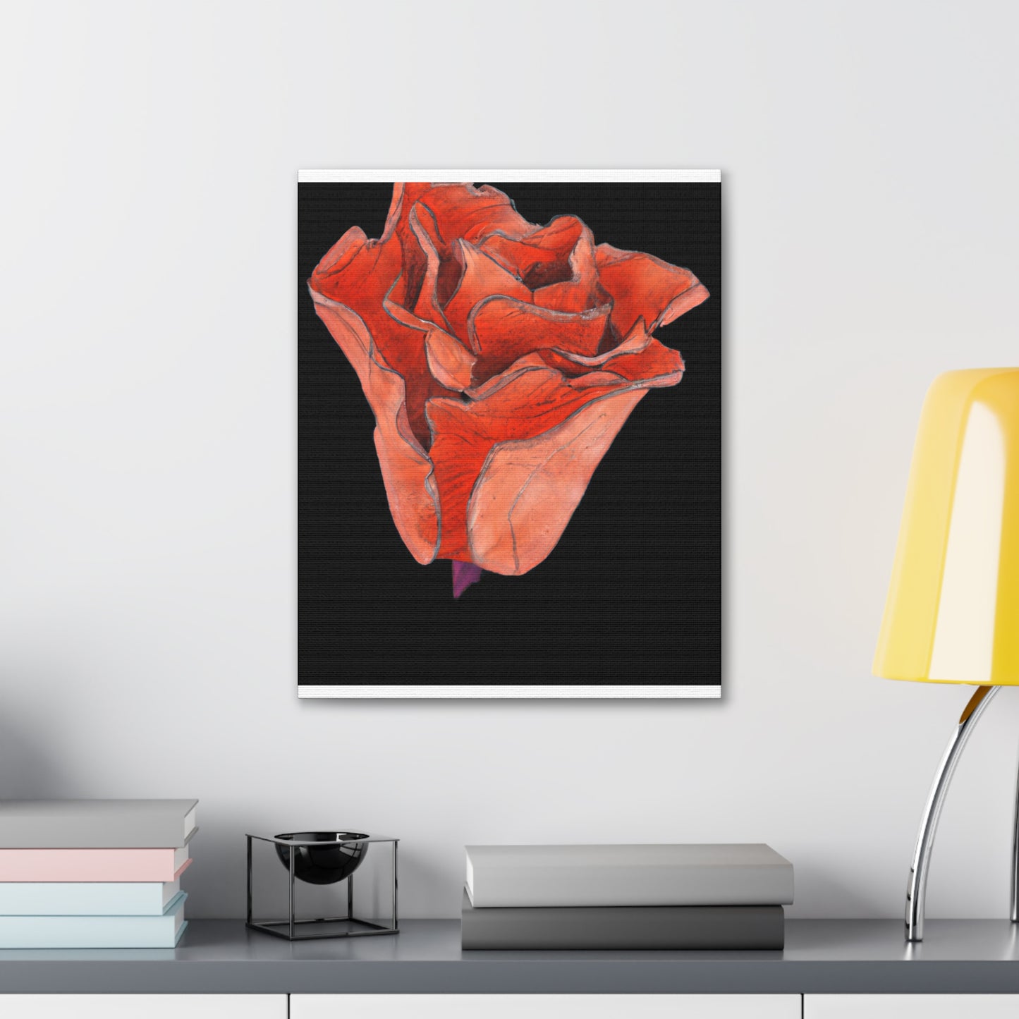 Abstract Blush Bloom - Canvas