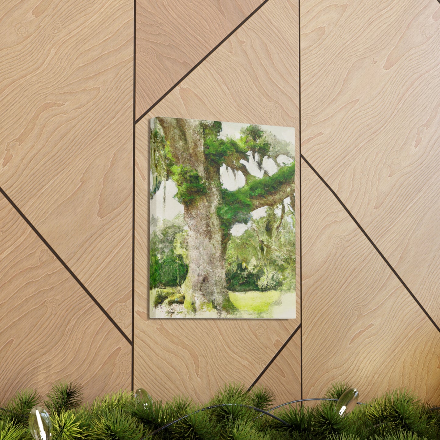 Rural Splendor Moss - Canvas