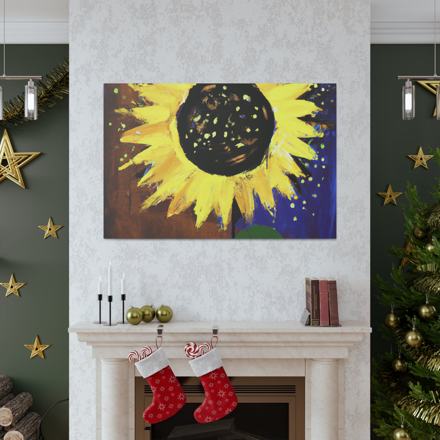 Sunflower Gloaming Dream. - Canvas