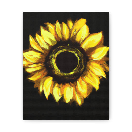 Sunflower Sparkle Glow. - Canvas
