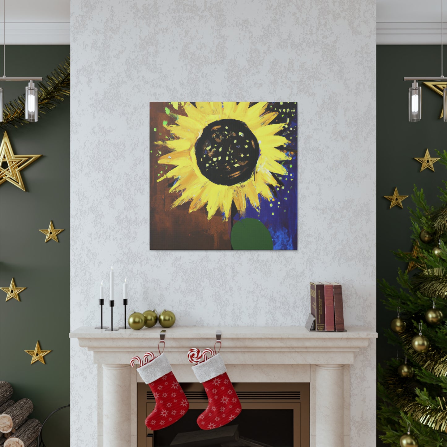 Sunflower Gloaming Dream. - Canvas