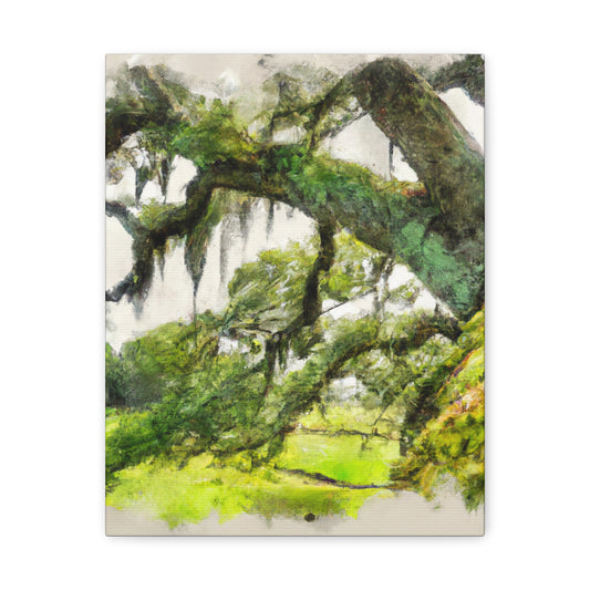 Windy Moss Lullaby - Canvas