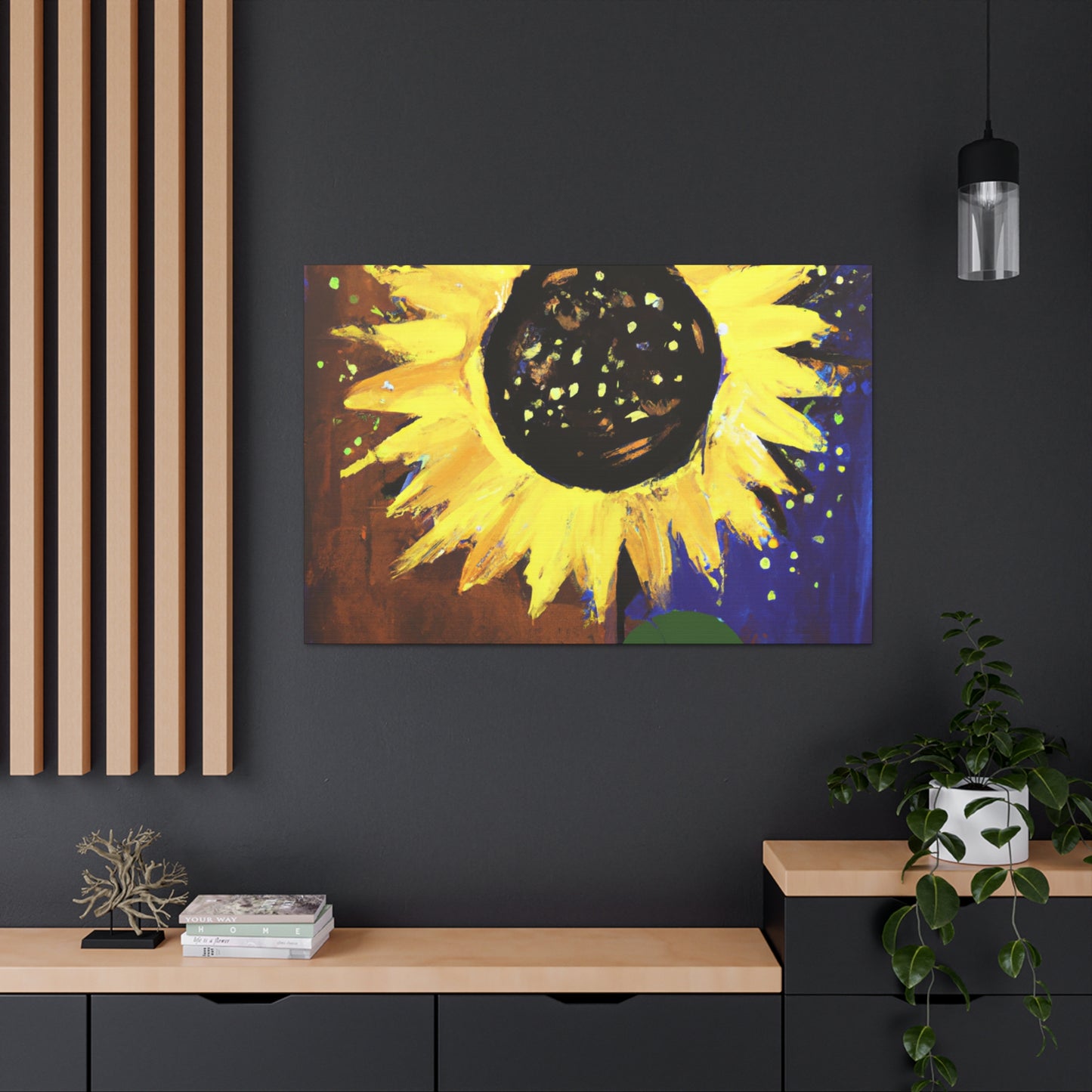Sunflower Gloaming Dream. - Canvas