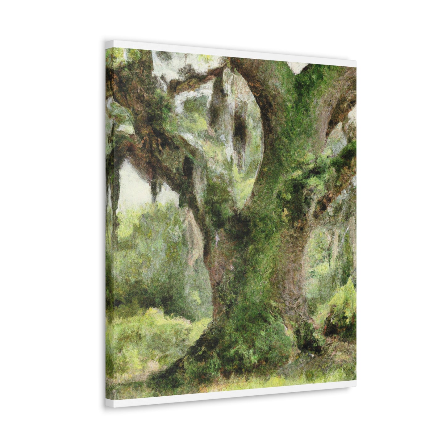 Mystic Moss Tree. - Canvas