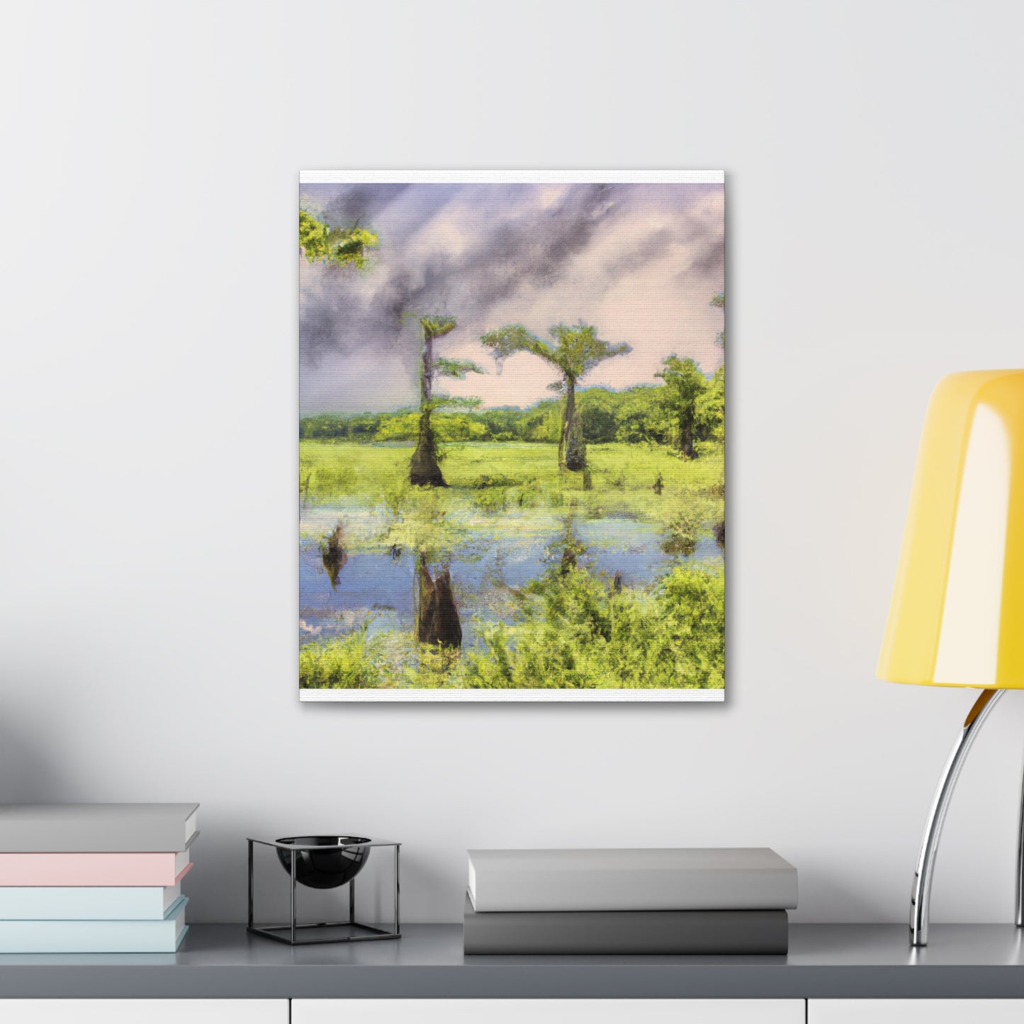 Dreamy Cypress Eden - Canvas