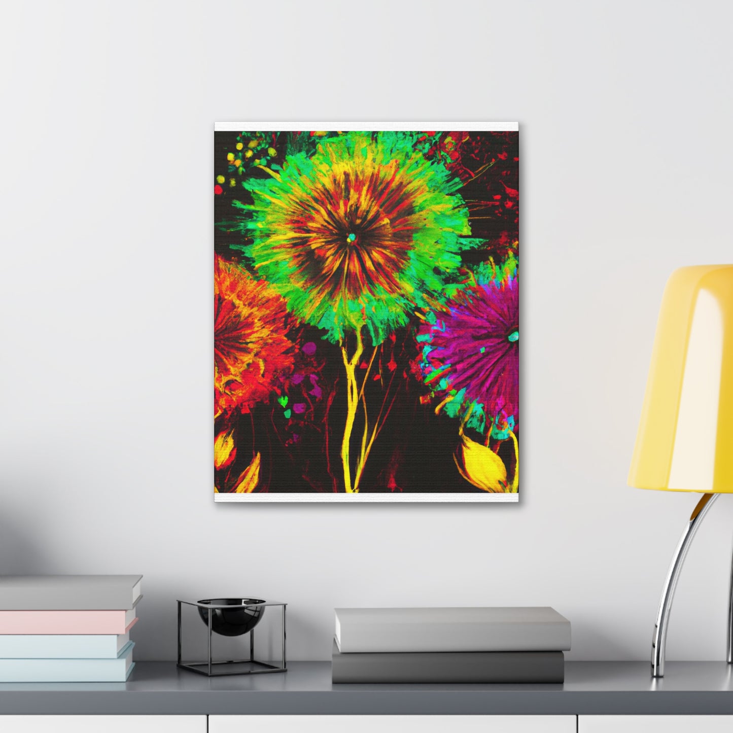 Radiant Blooms. - Canvas