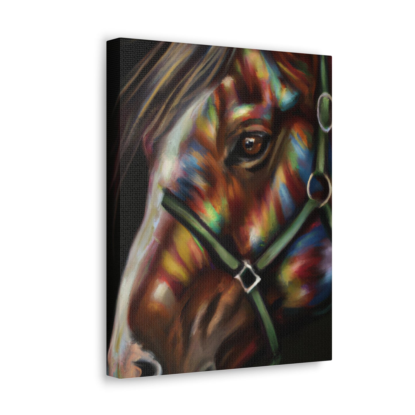 "Vivid Steed". - Canvas