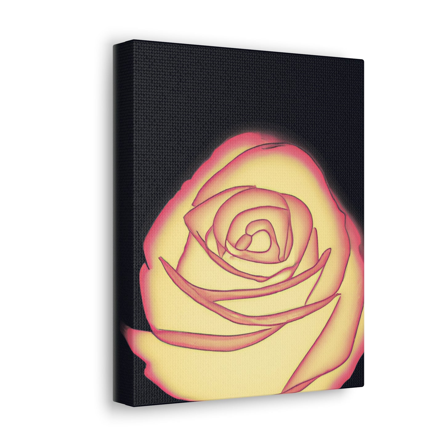 Abstract Rose Bloom. - Canvas