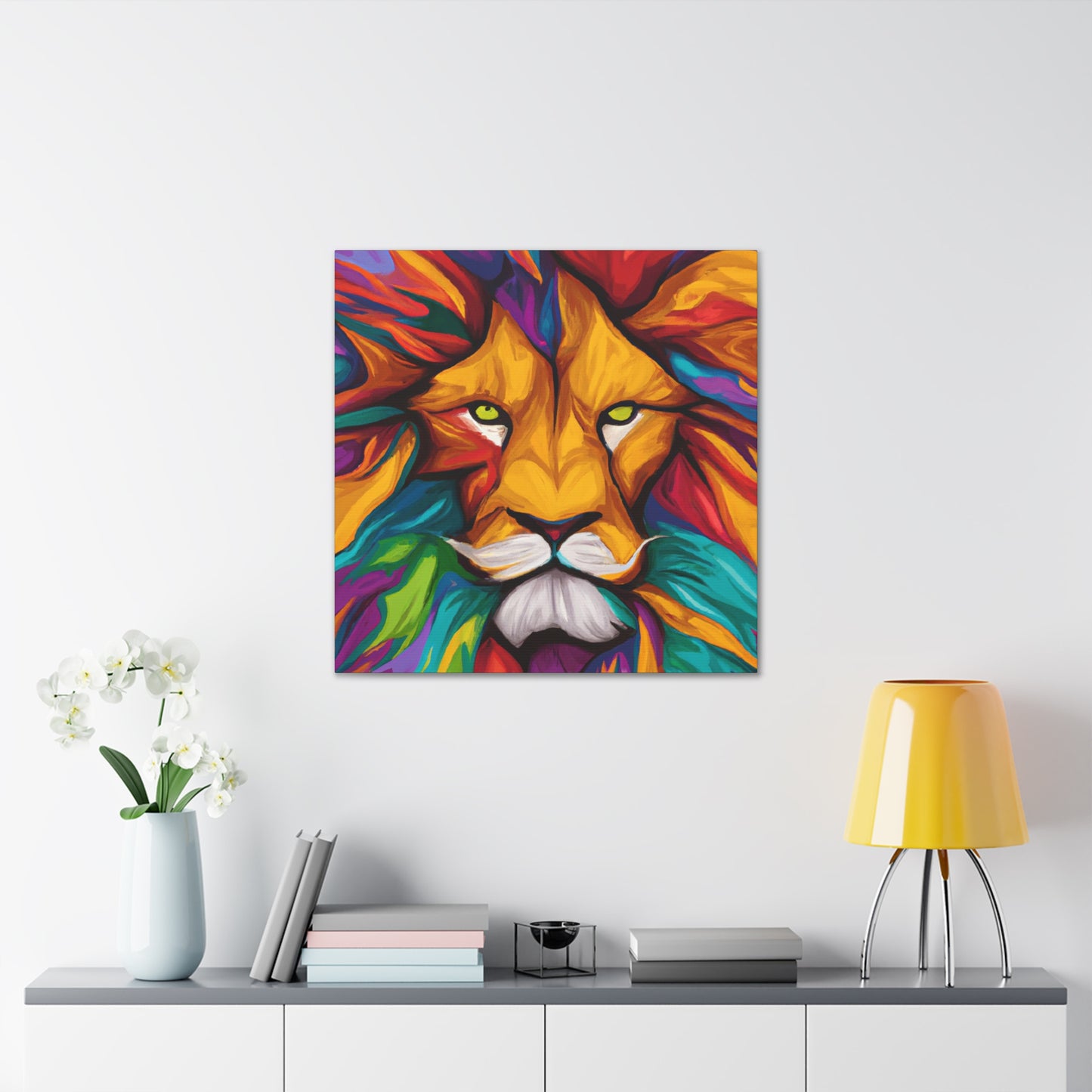 "Lion Flare" - Canvas