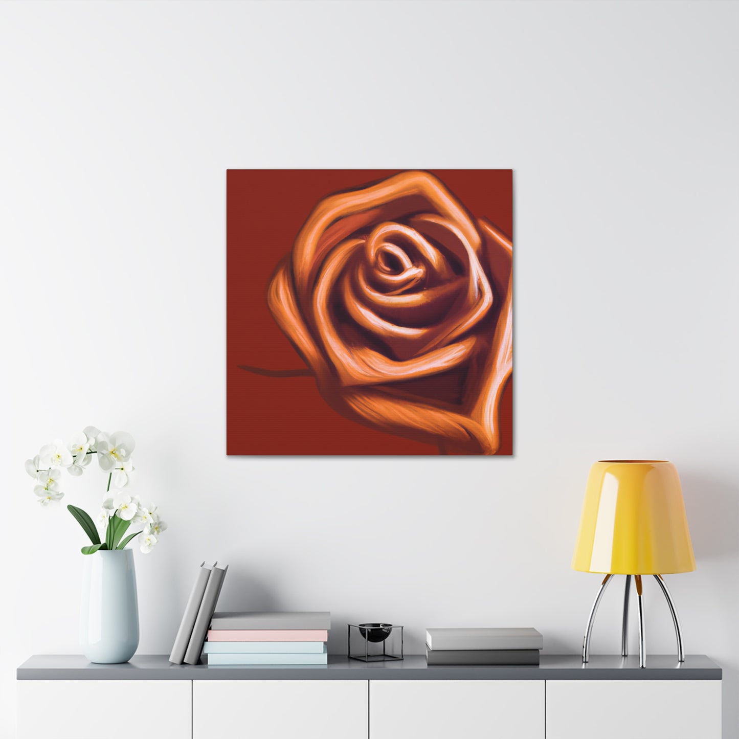 Rose Petal Bliss - Canvas