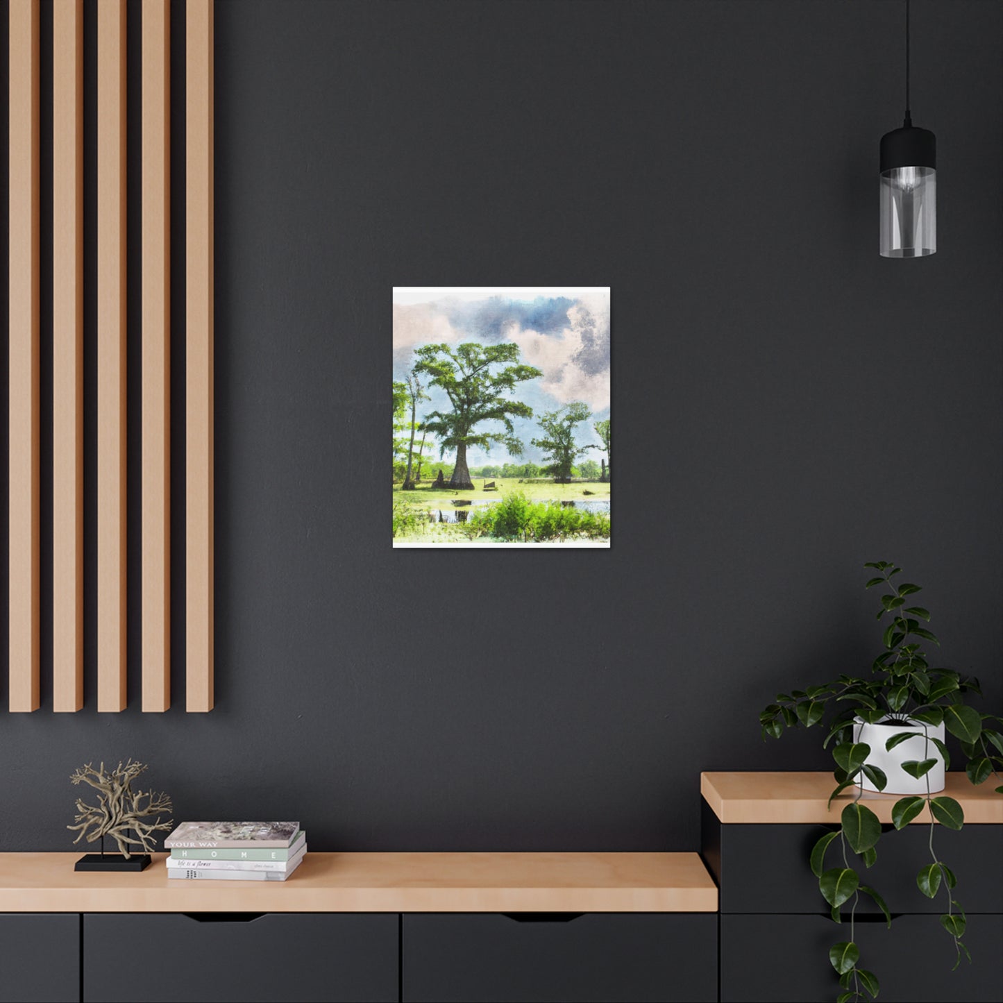 Lagniappe Louisiana Landscape - Canvas