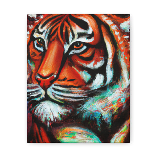 Tiger Radiance. - Canvas
