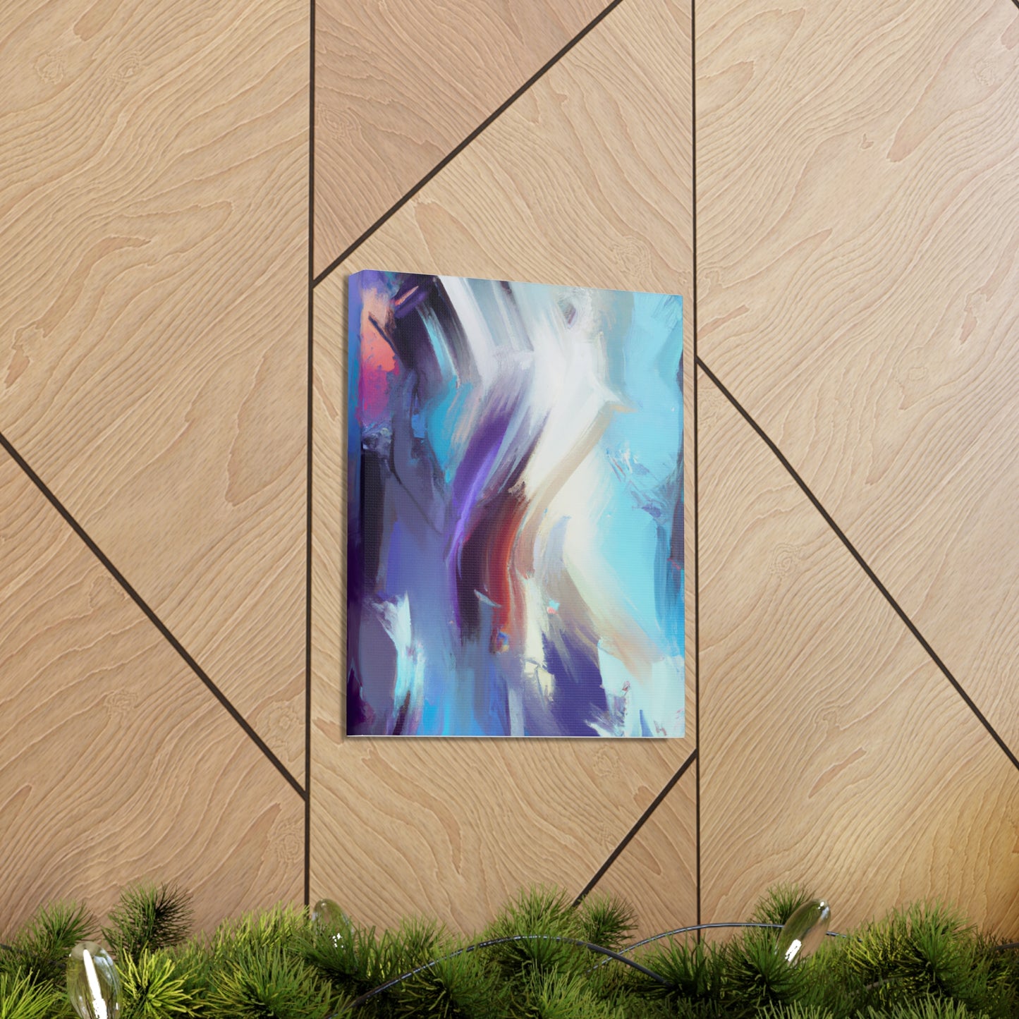 Colorful Splatter Unleashed. - Canvas