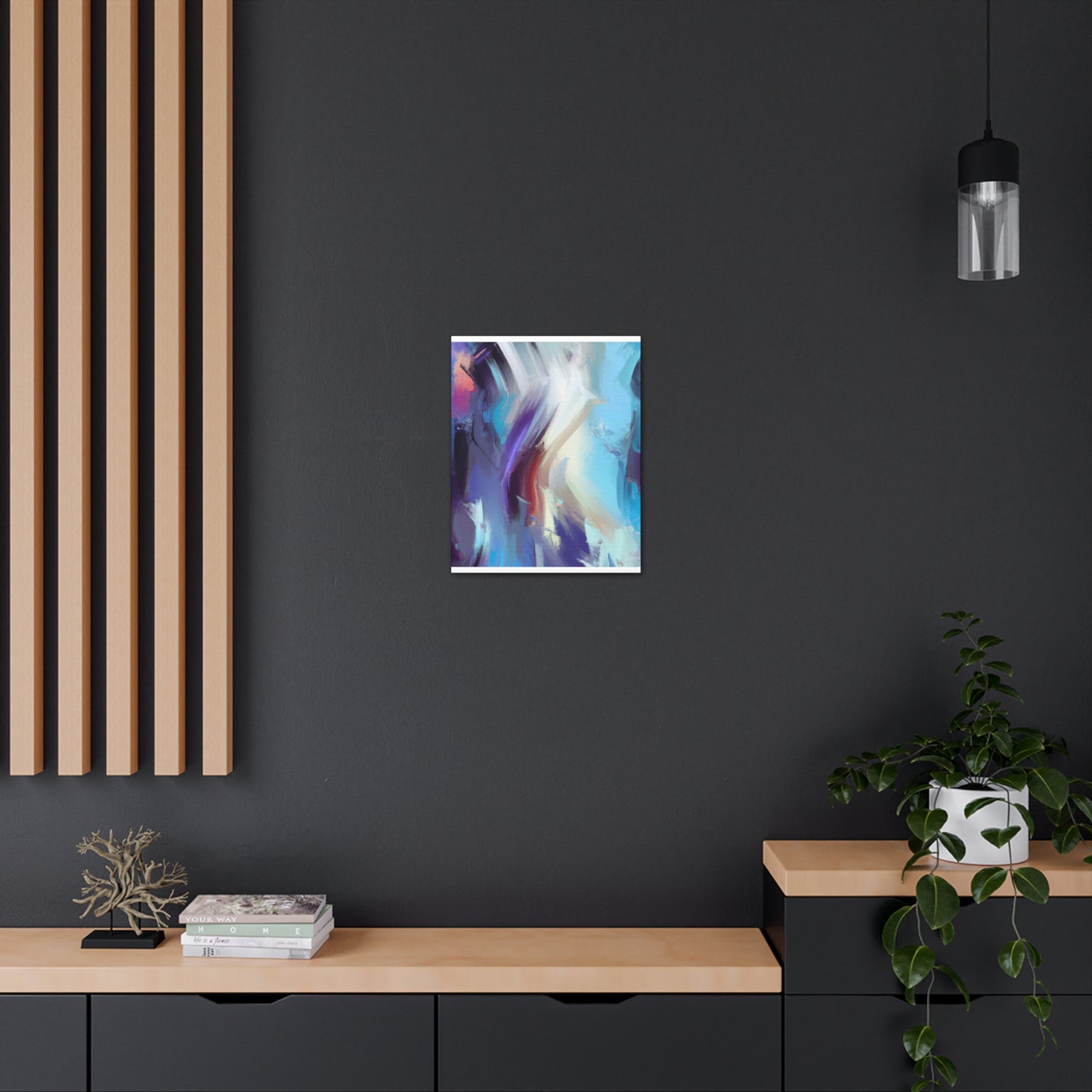 Colorful Splatter Unleashed. - Canvas