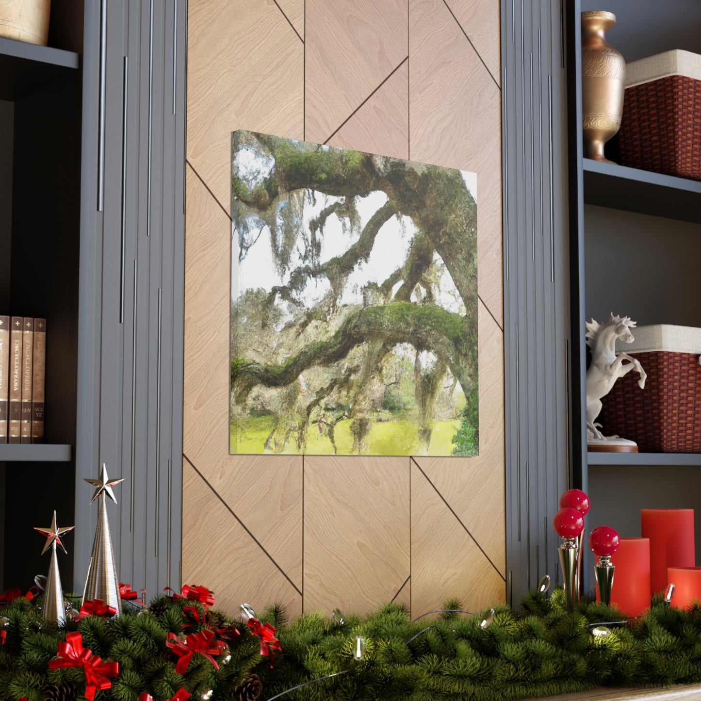 Live Oak Dreaming. - Canvas
