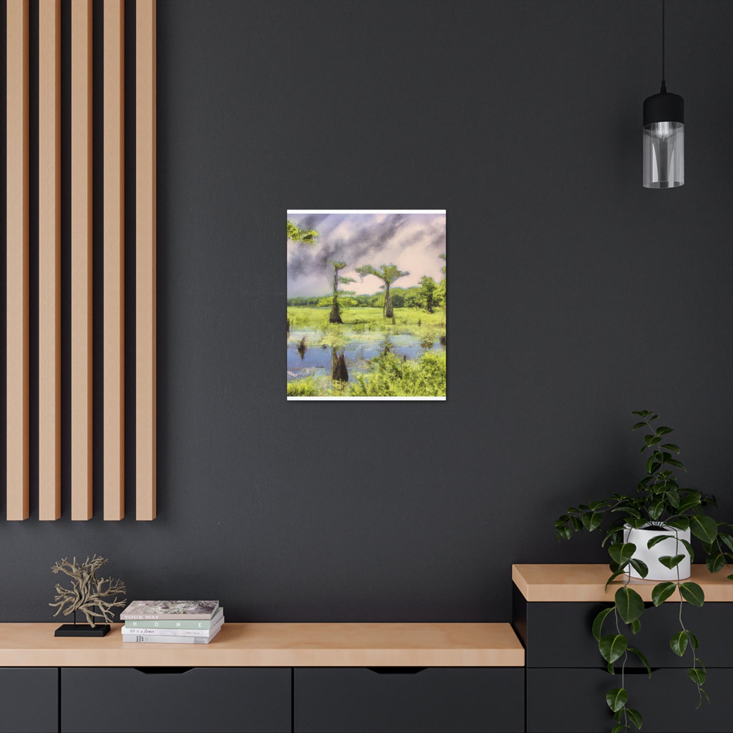 Dreamy Cypress Eden - Canvas