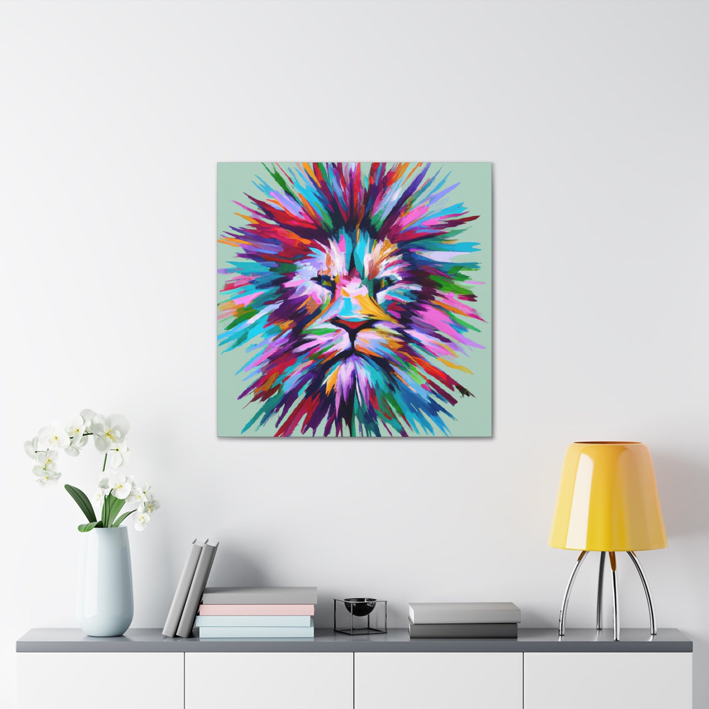 Vivid Mane - Canvas