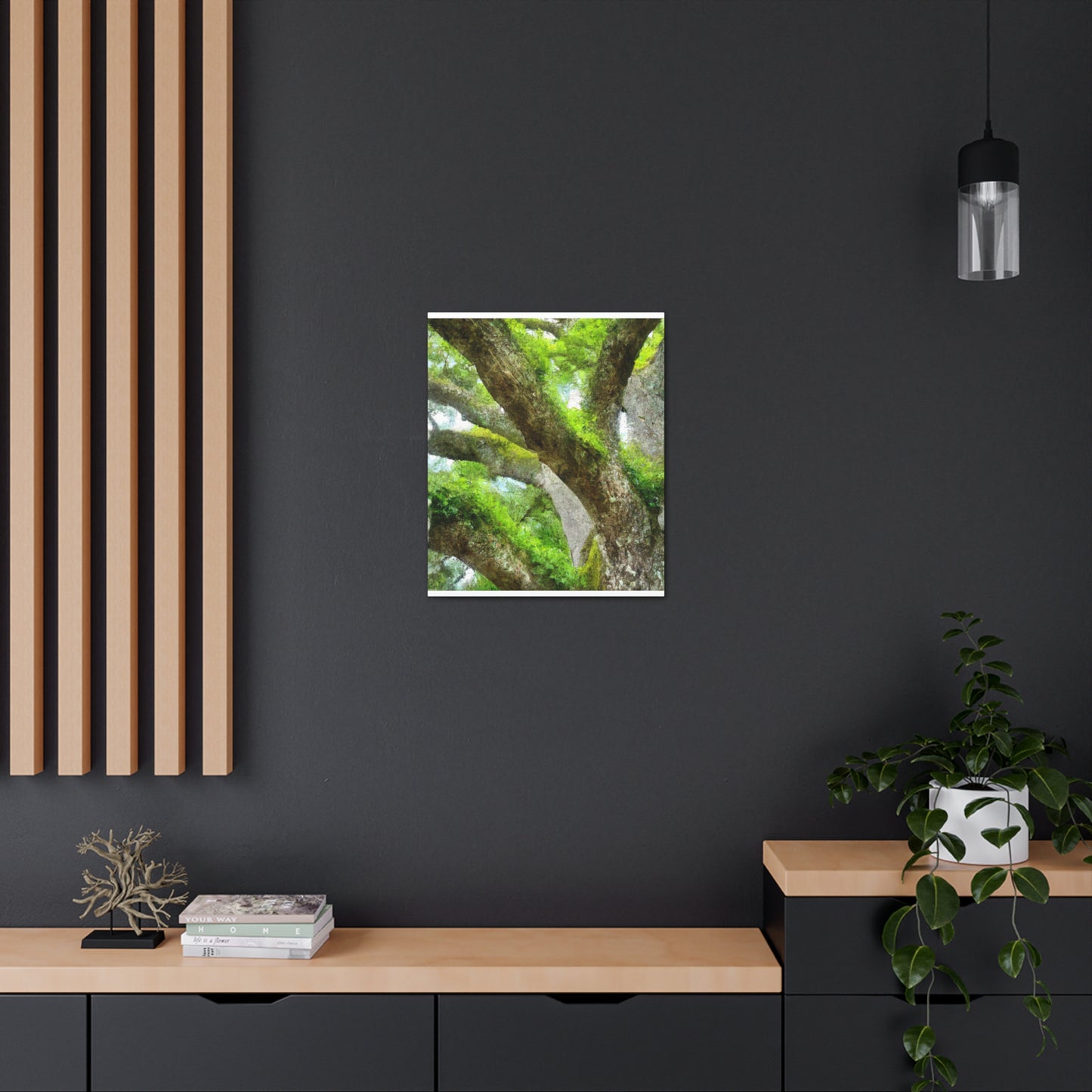 Vibrant Forest Dream. - Canvas