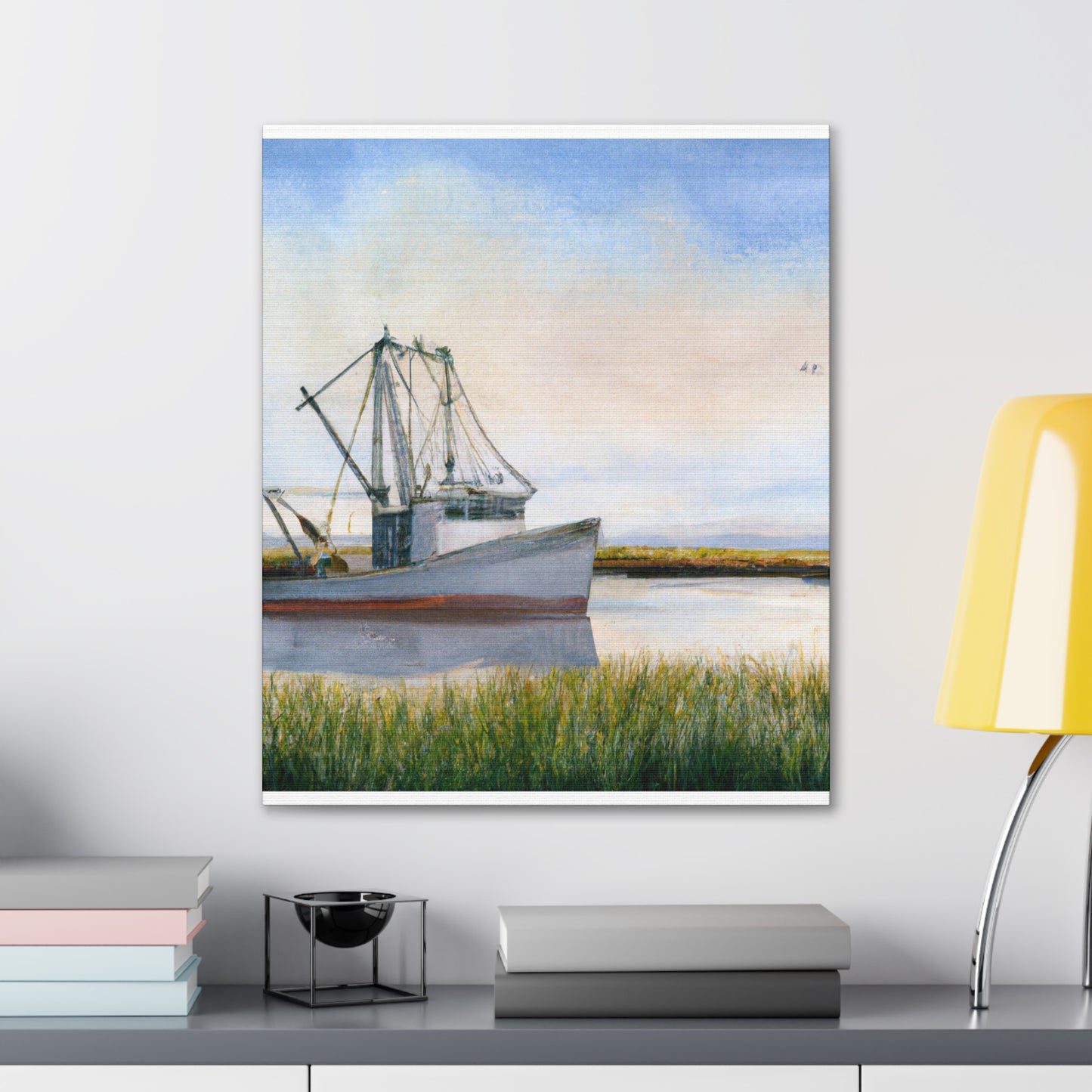 Skylit Shrimpings. - Canvas