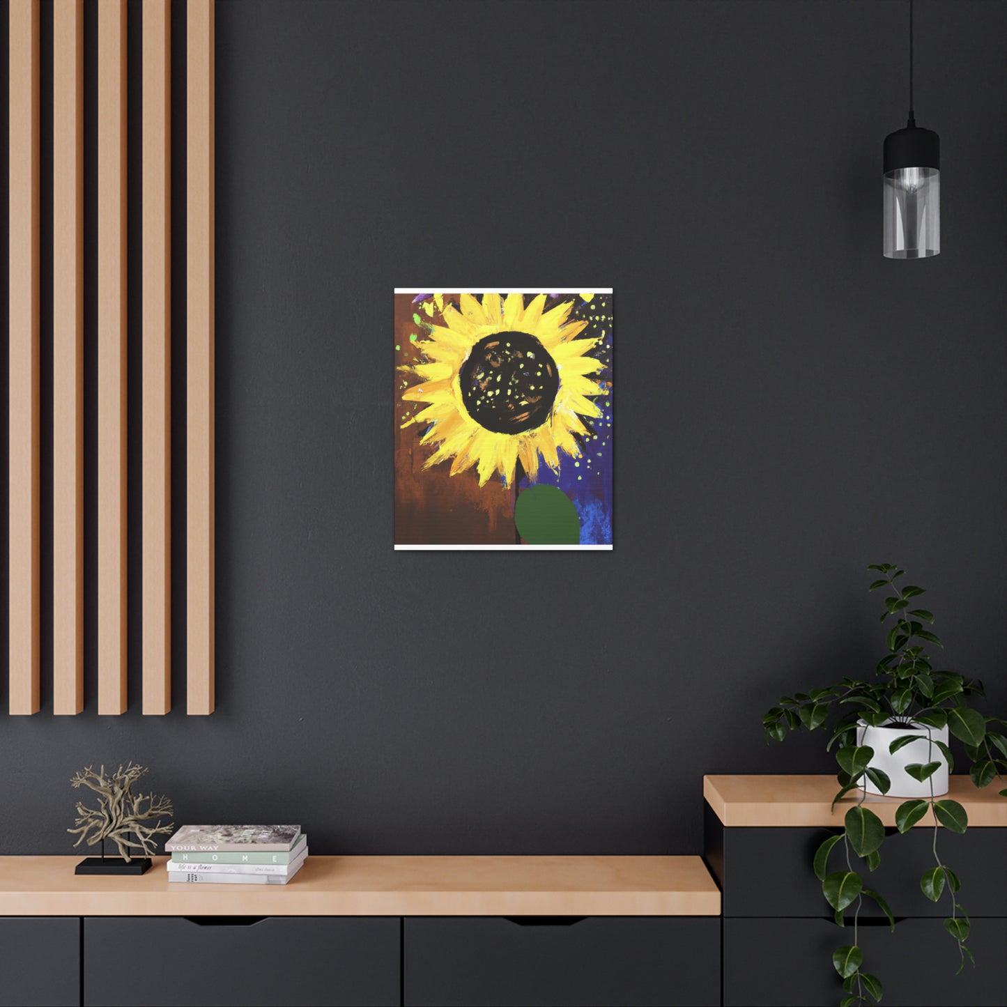 Sunflower Gloaming Dream. - Canvas
