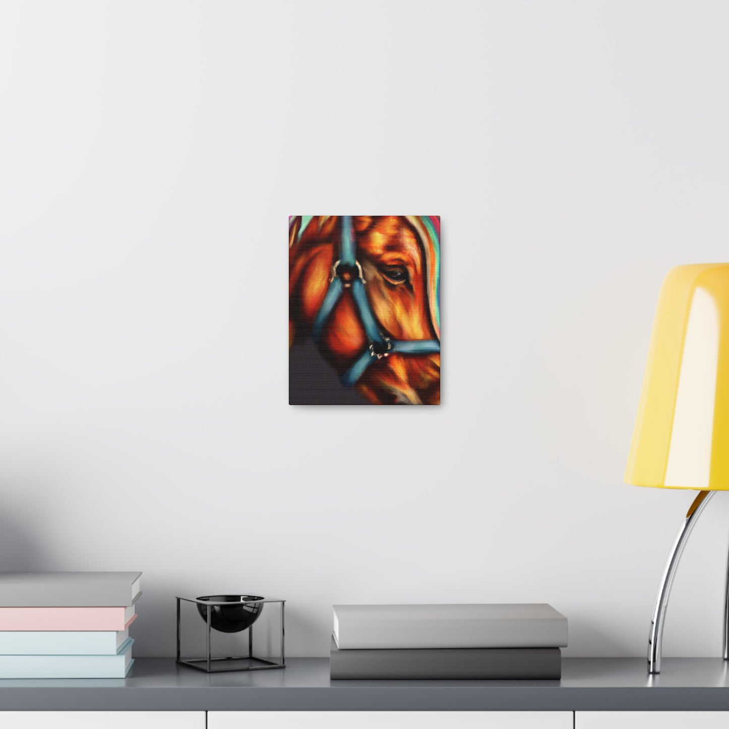 Rainbow Equine. - Canvas
