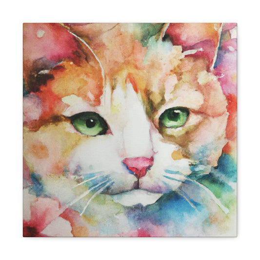 Cat Florabundance. - Canvas
