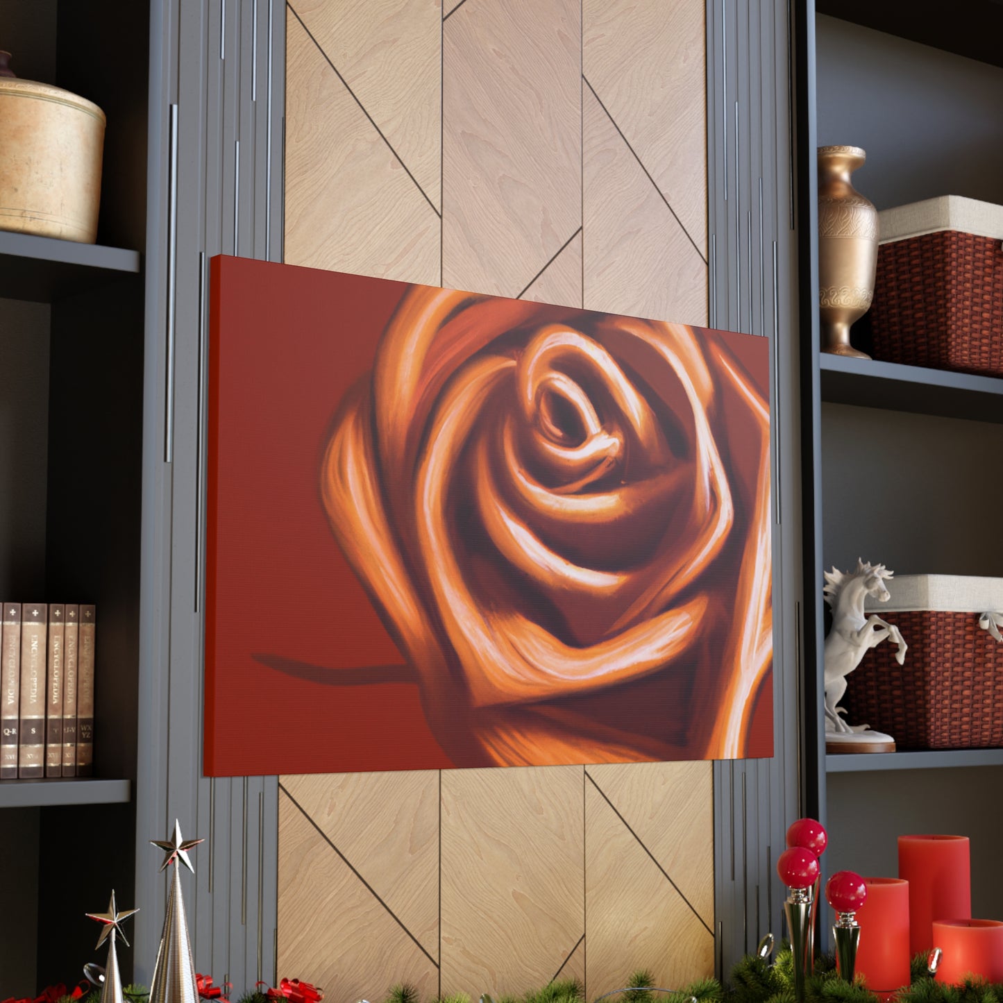 Rose Petal Bliss - Canvas