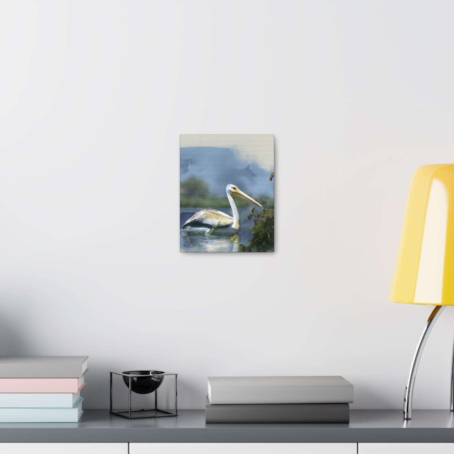Majestic Water Pelican - Canvas