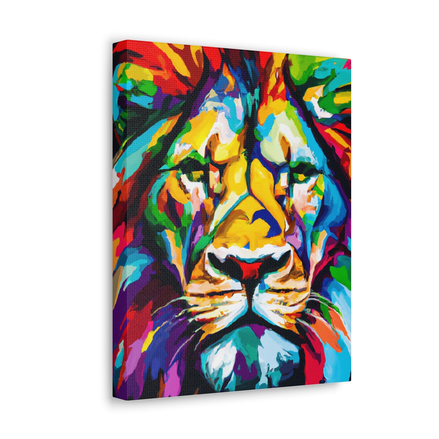 Lion Prism. - Canvas