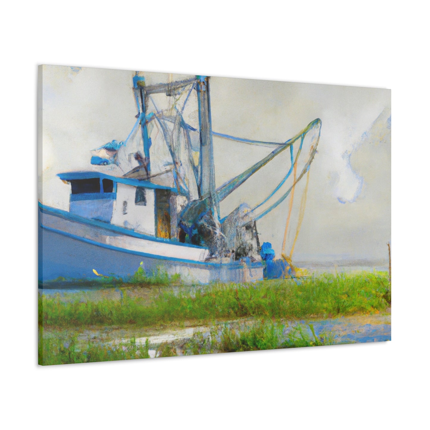 Marshy Seafarer Dream. - Canvas