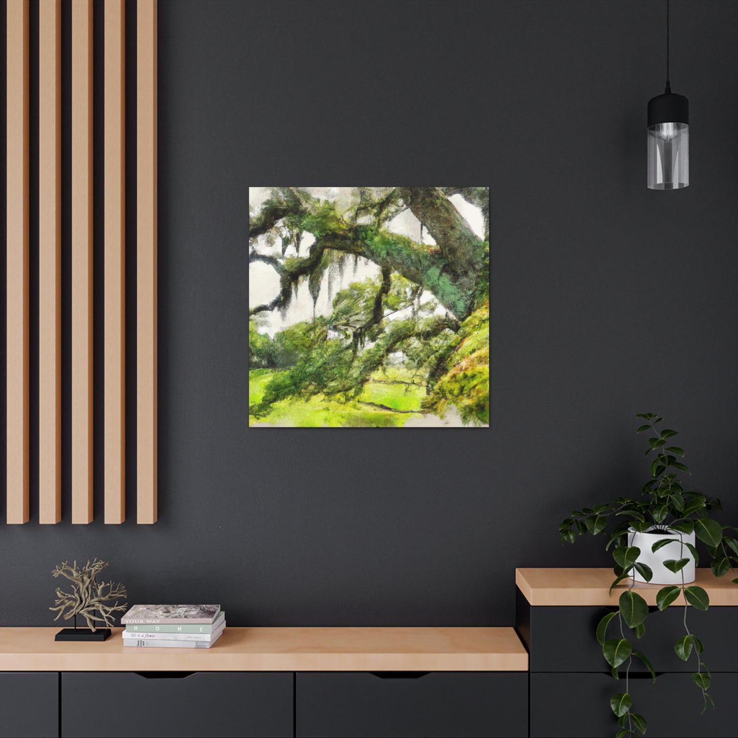 Windy Moss Lullaby - Canvas