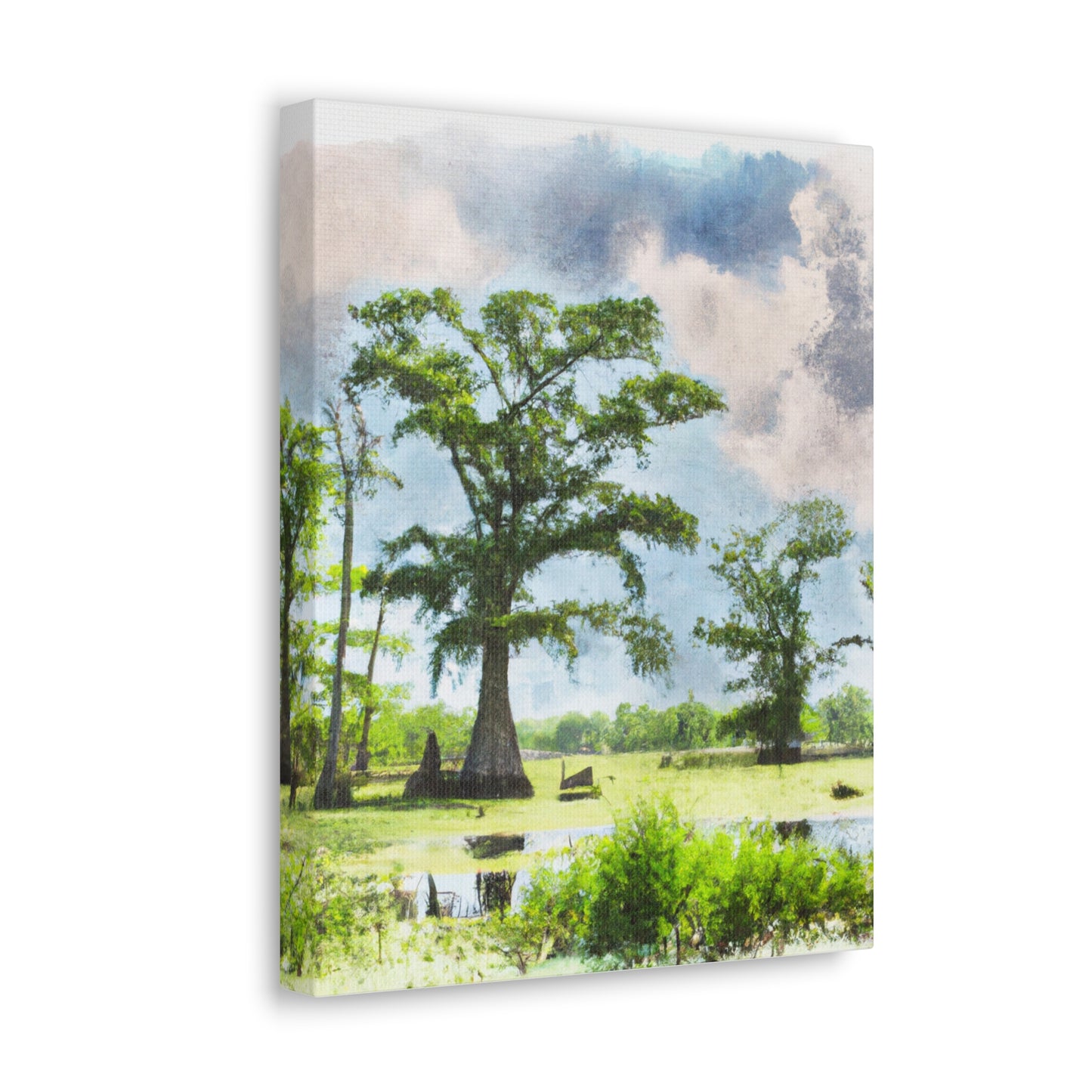 Lagniappe Louisiana Landscape - Canvas