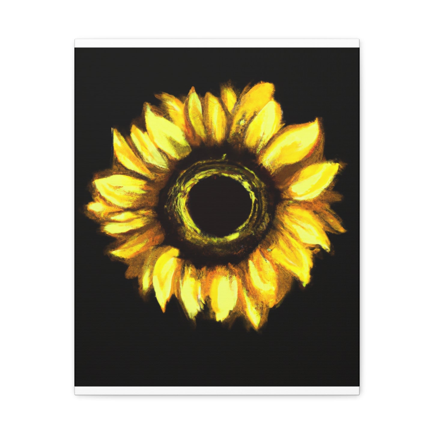 Sunflower Sparkle Glow. - Canvas