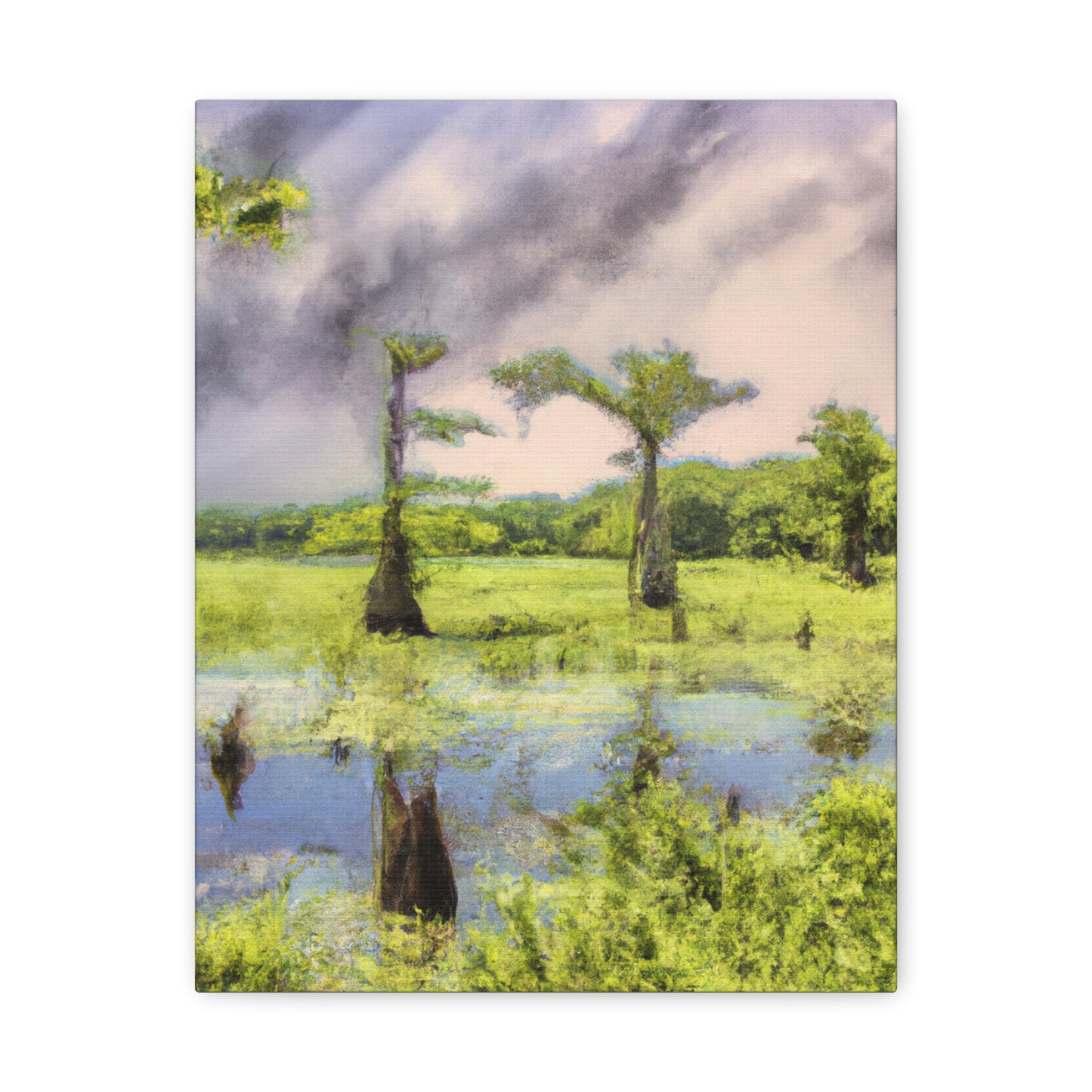 Dreamy Cypress Eden - Canvas