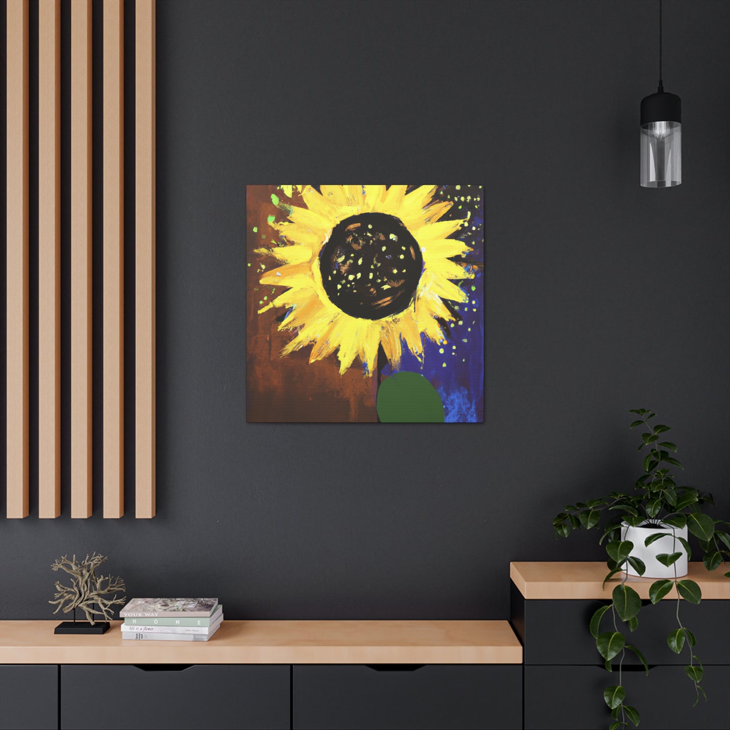 Sunflower Gloaming Dream. - Canvas