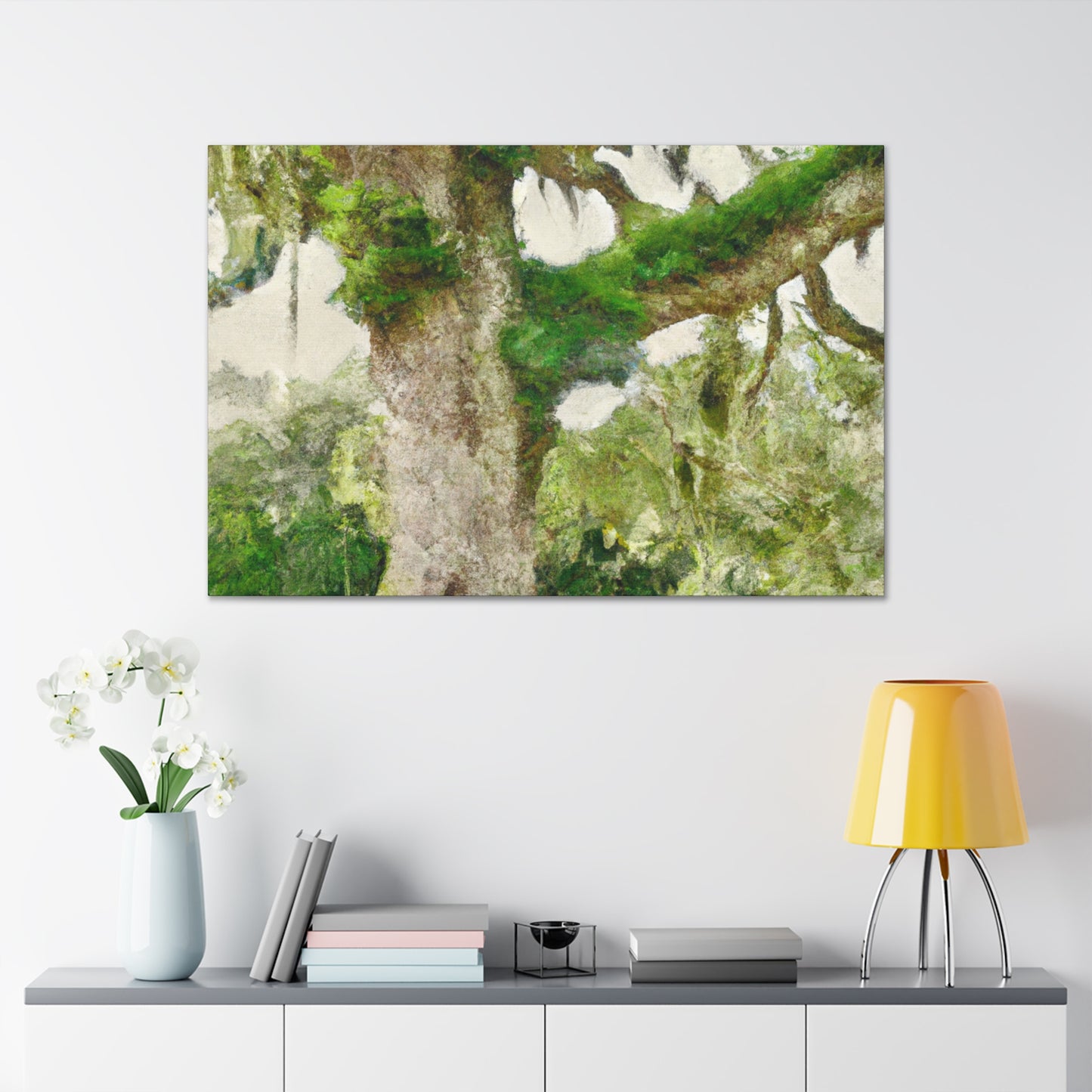 Rural Splendor Moss - Canvas