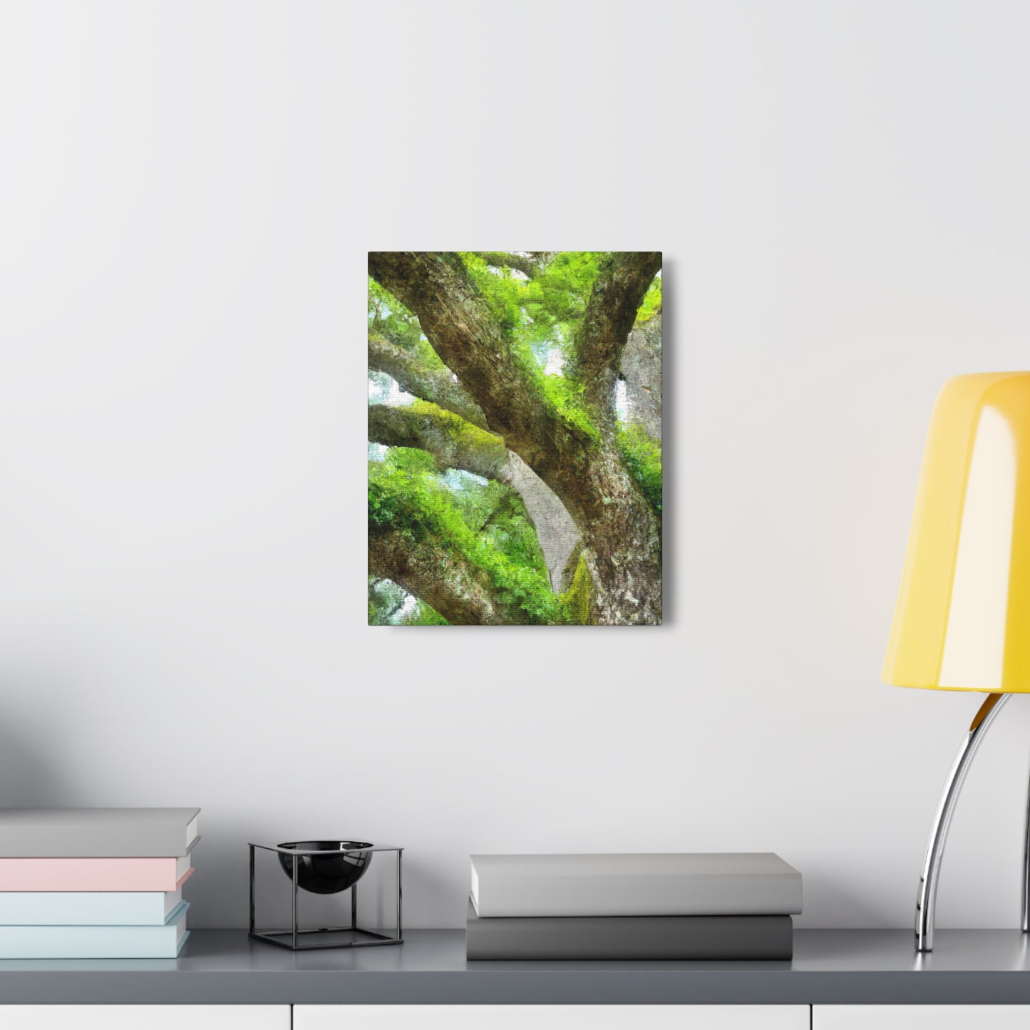 Vibrant Forest Dream. - Canvas