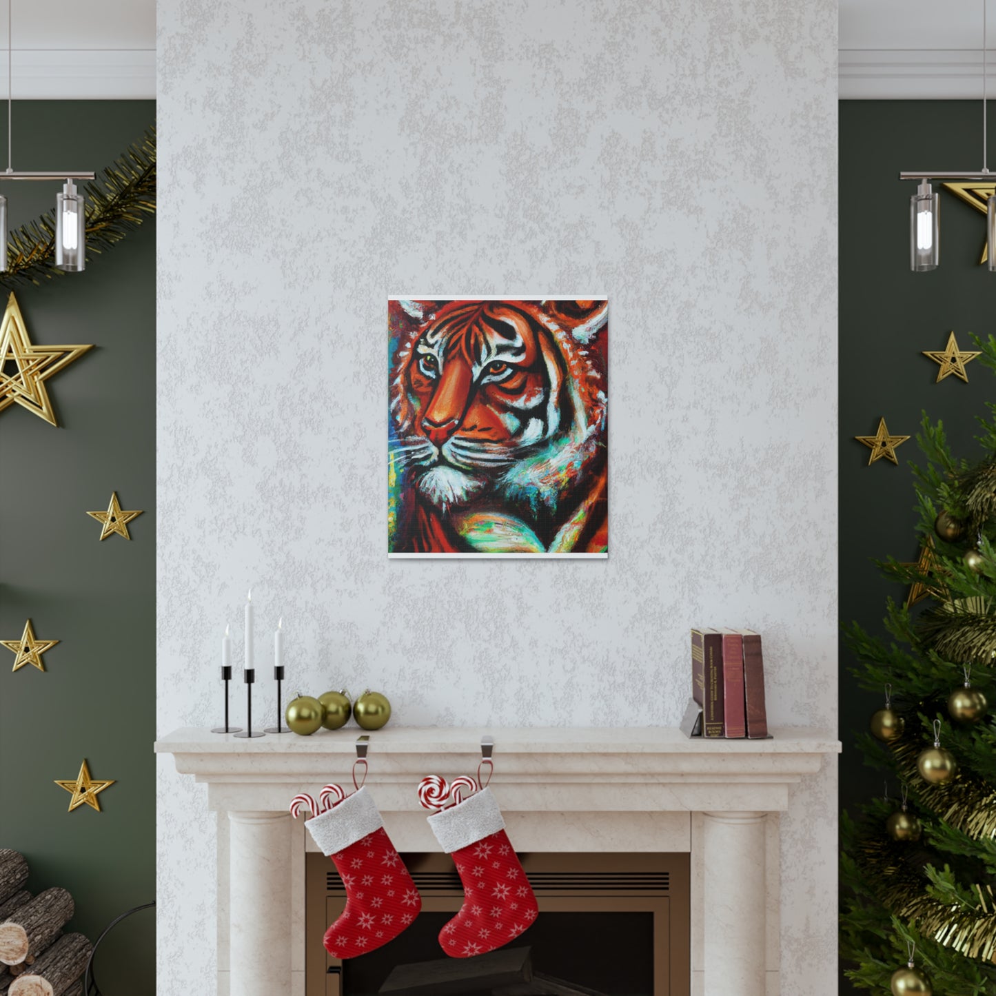 Tiger Radiance. - Canvas
